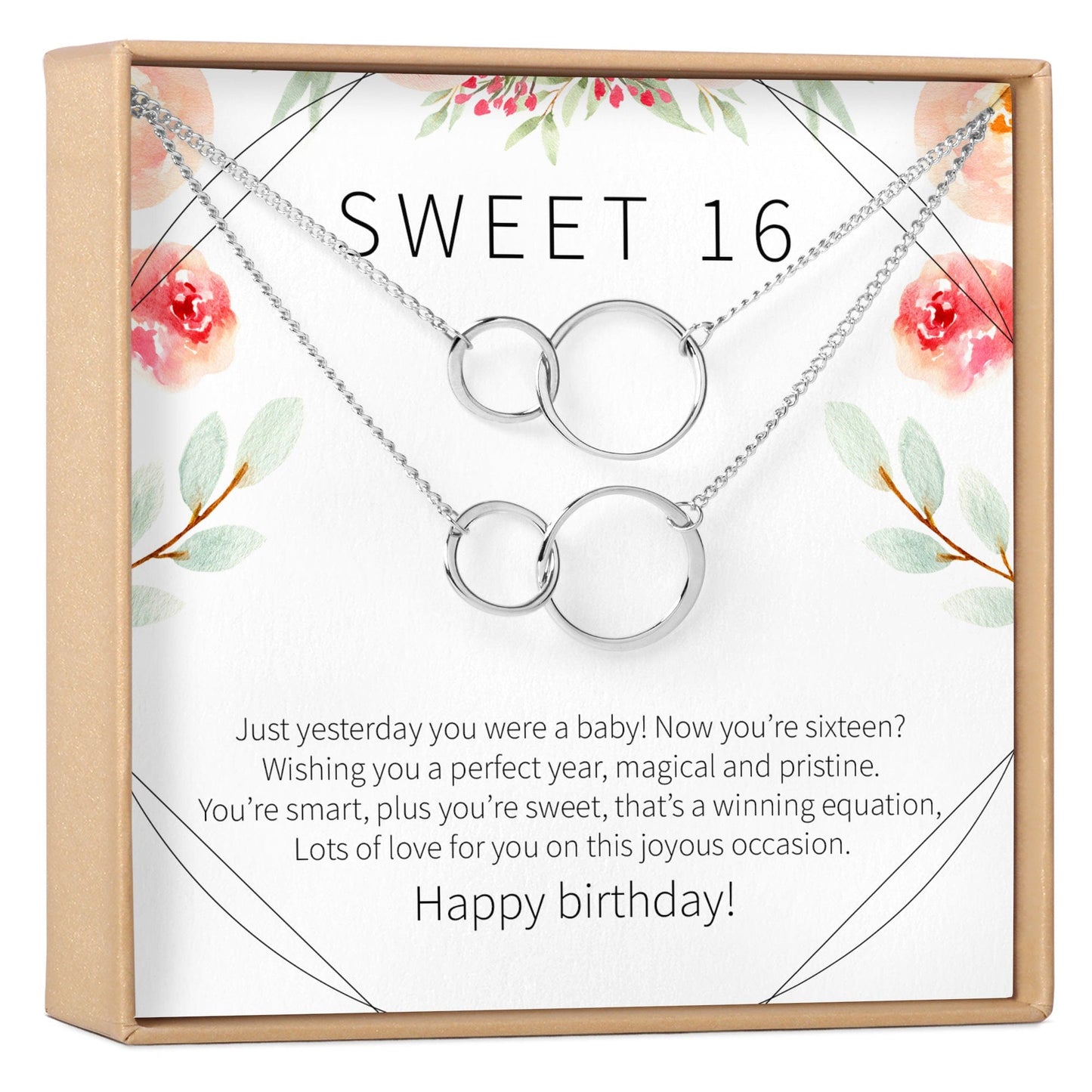 Sweet 16 Necklace, Multiple Styles