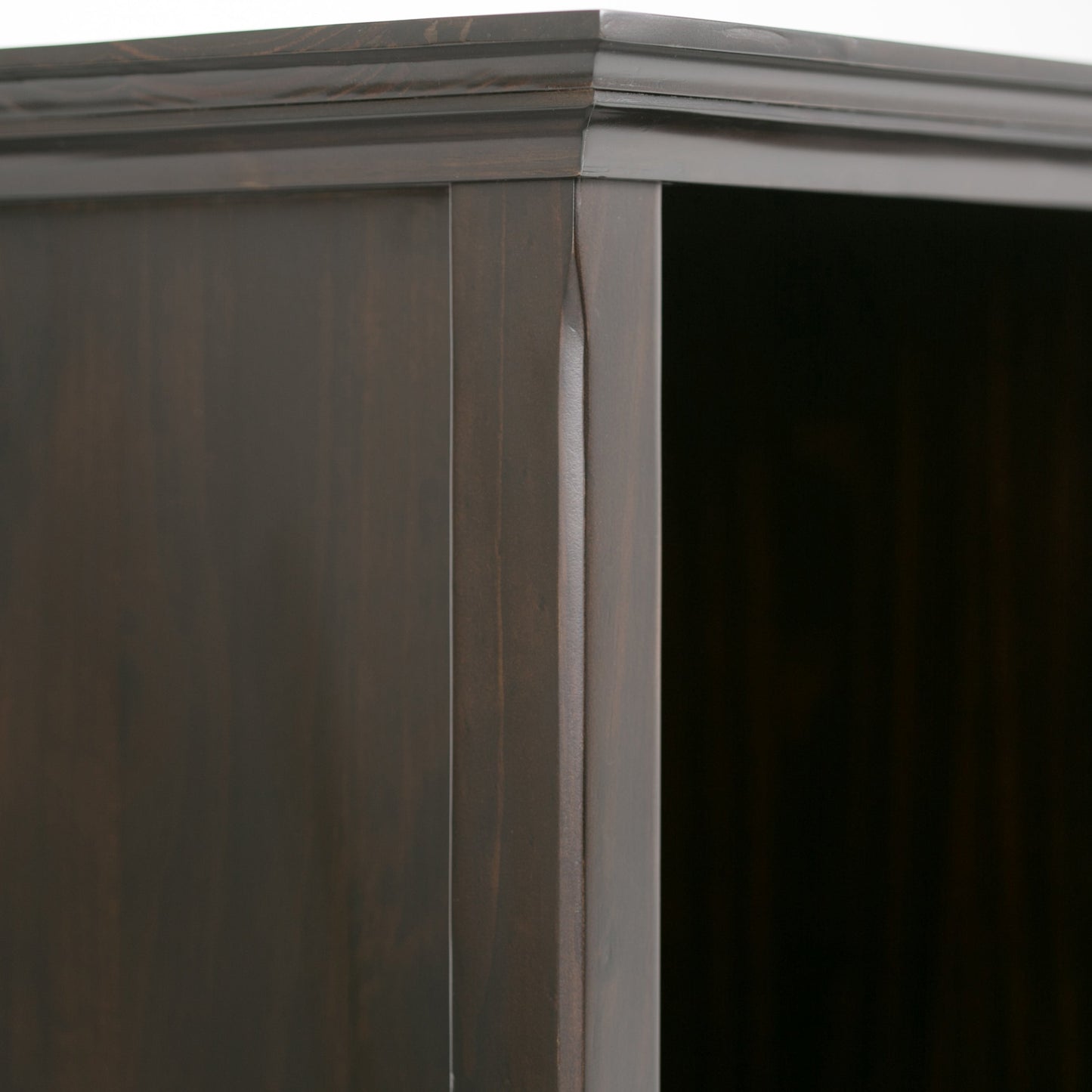 Amherst 57 Inch Wide Solid Wood 8 Cube Storage Sofa Table