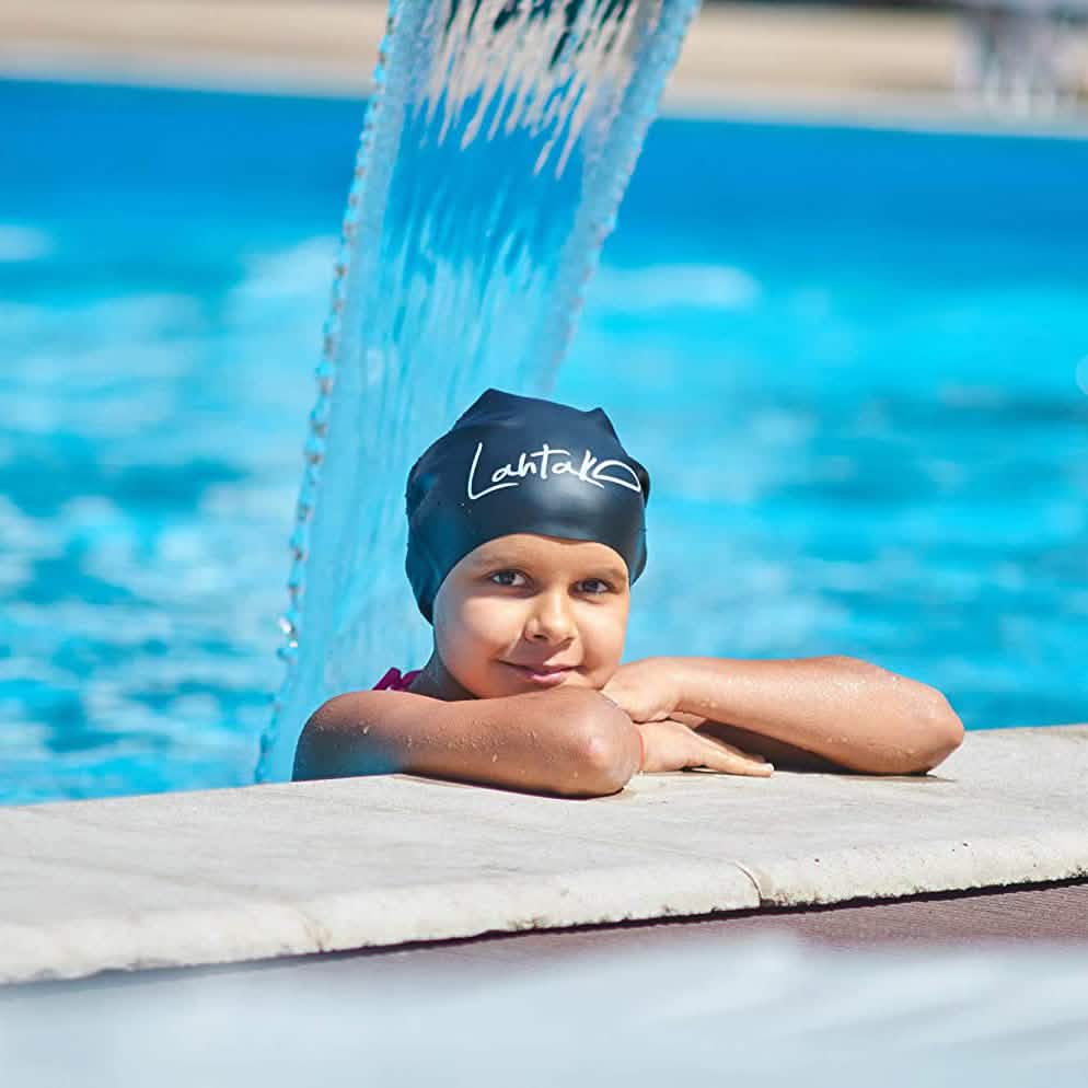 Swim Caps for Long Hair Kids