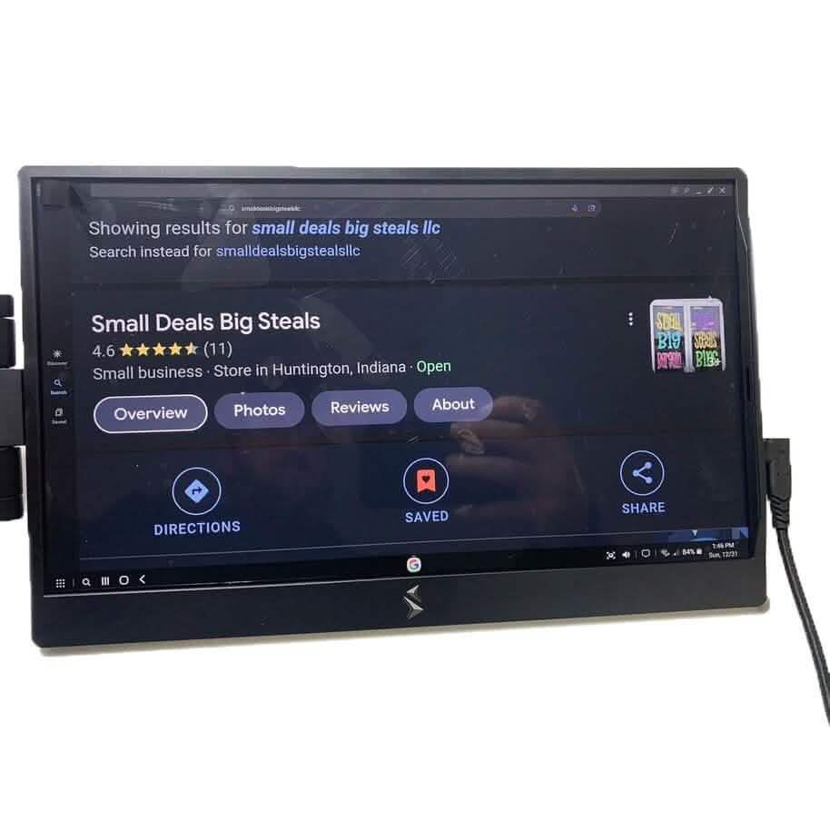 Écran portable Full HD 14 pouces Swivel By Sidetrak (reconditionné)