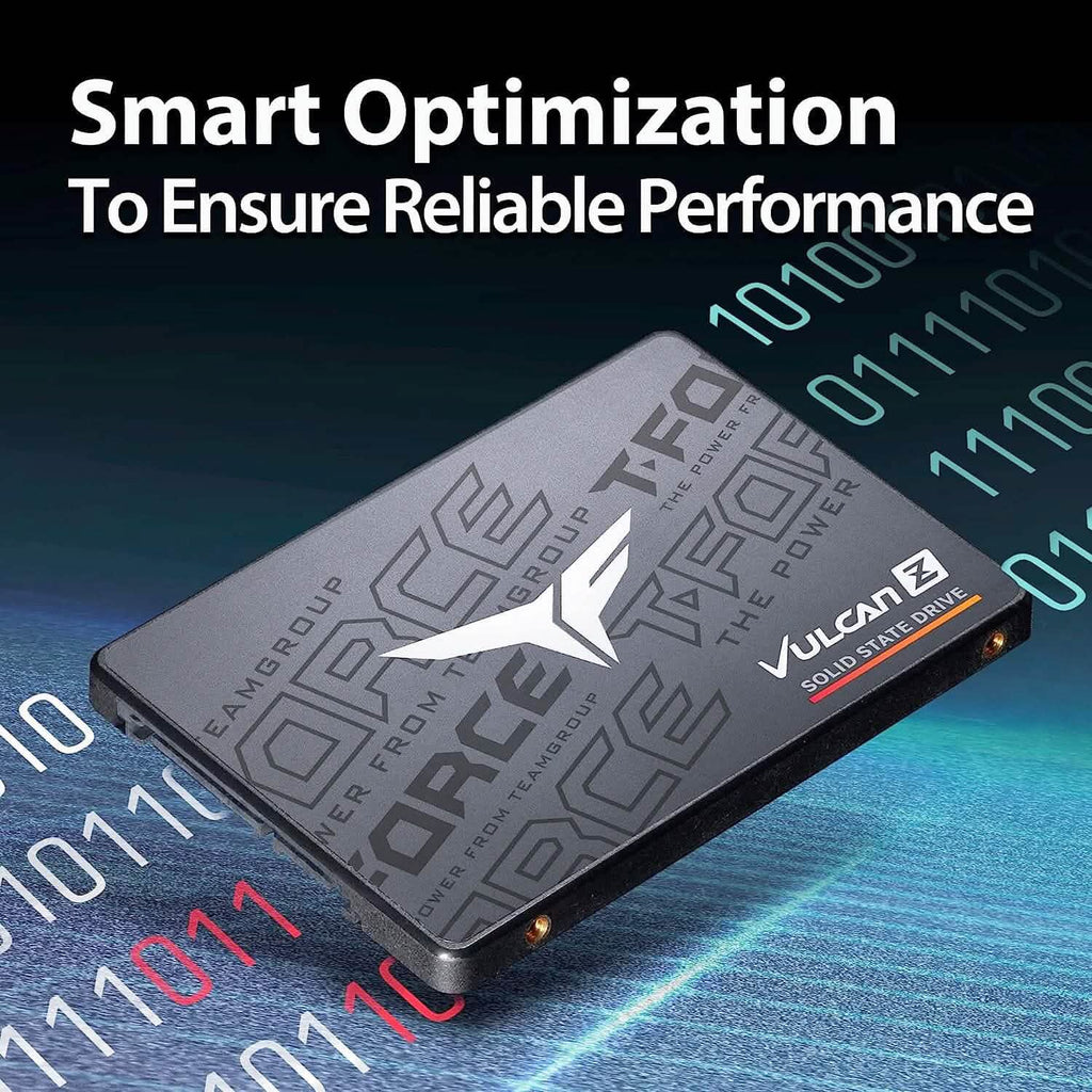 T-Force Vulcan Z 2TB SLC Cache 3D NAND TLC 2.5 Inch SATA III Internal Solid State Drive (Refurbished)