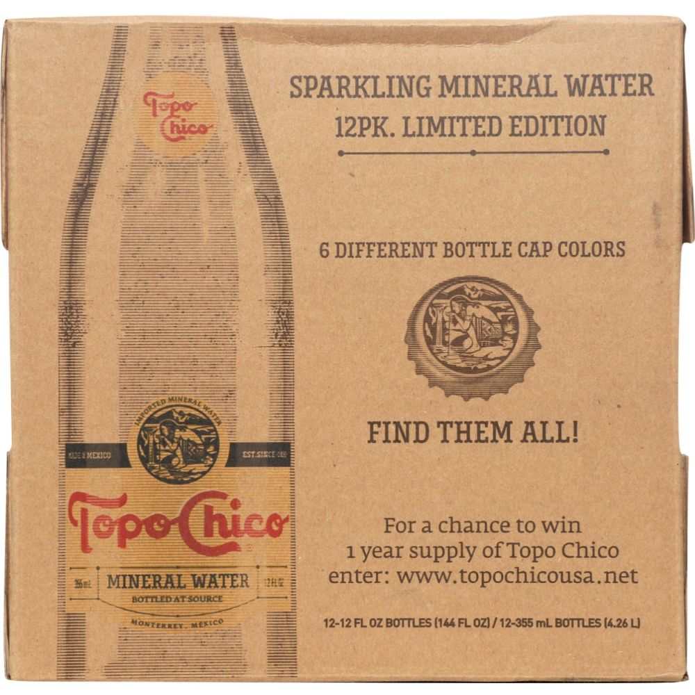 TOPO CHICO: Mineral Water 12Pk, 144 fo
