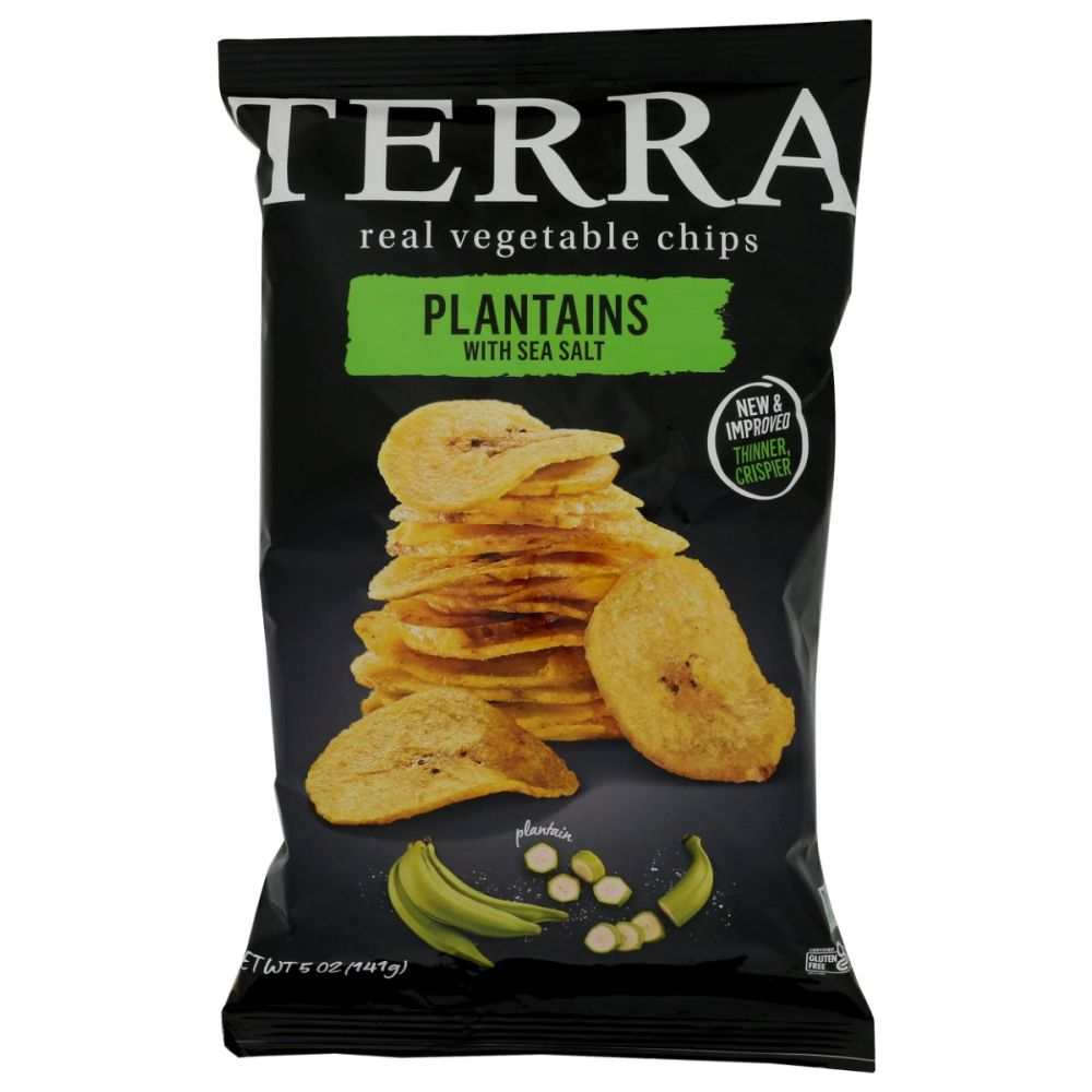 TERRA CHIPS: Plantains Chips, 5 oz