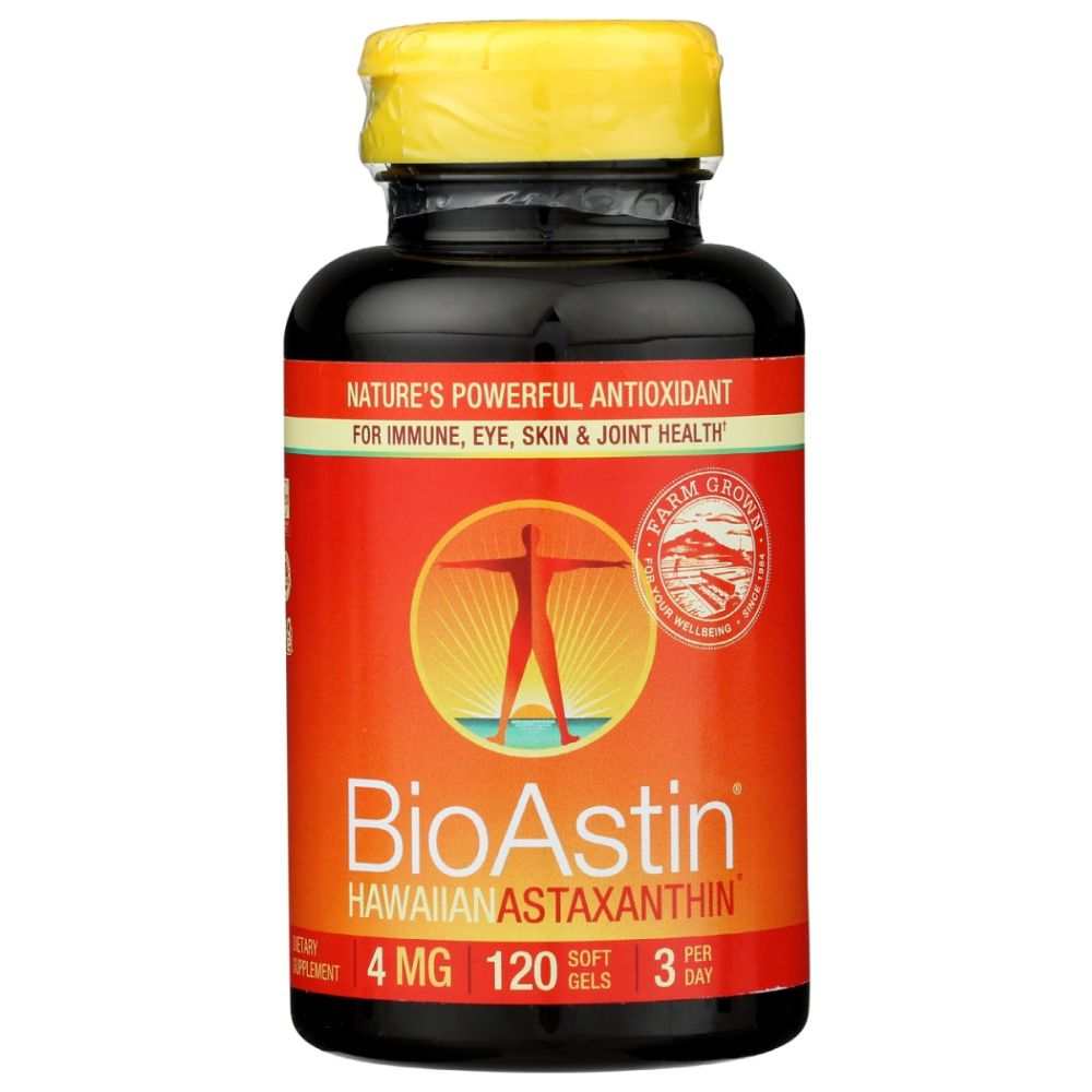 NUTREX: BioAstin Hawaiian Astaxanthin 4mg, 120 sg