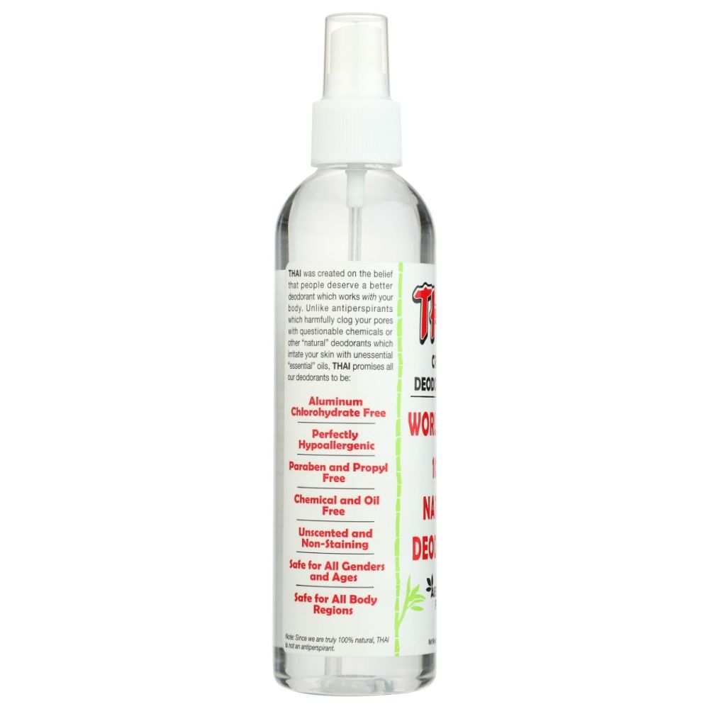 THAI DEODORANT: Crystal Mist Body Spray, 8 oz
