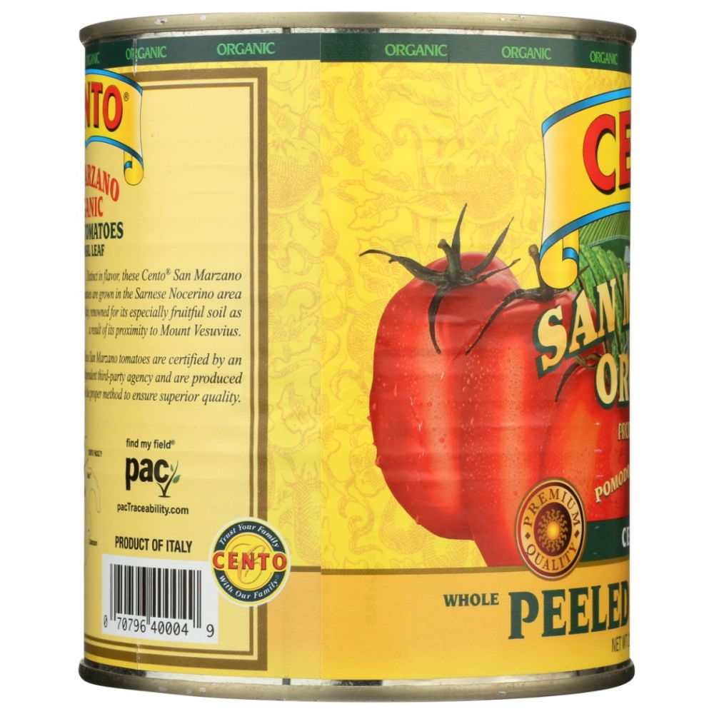 CENTO Organic Certified San Marzano Tomatoes - 28 oz | Homemade Sauces