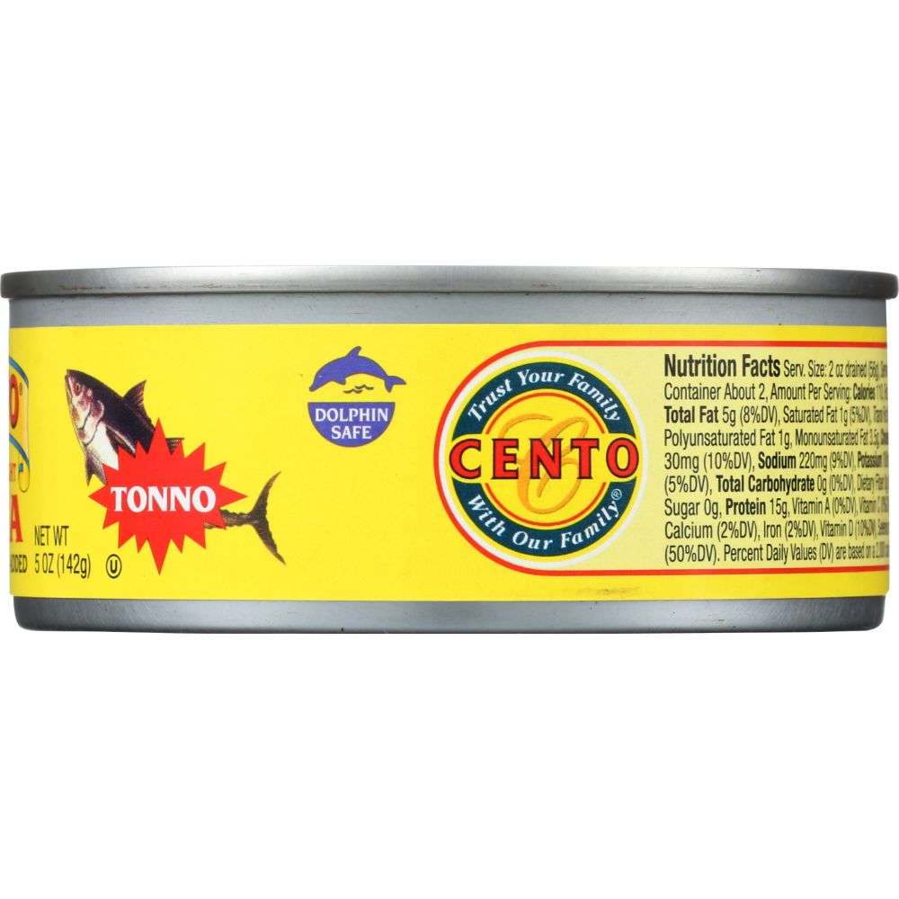 CENTO: Tuna Fish In Olive Oil, 5 oz