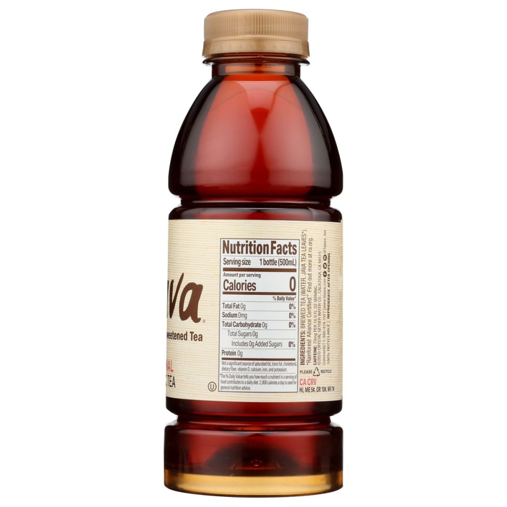 TEJAVA: Original Black Tea, 16.9 fo