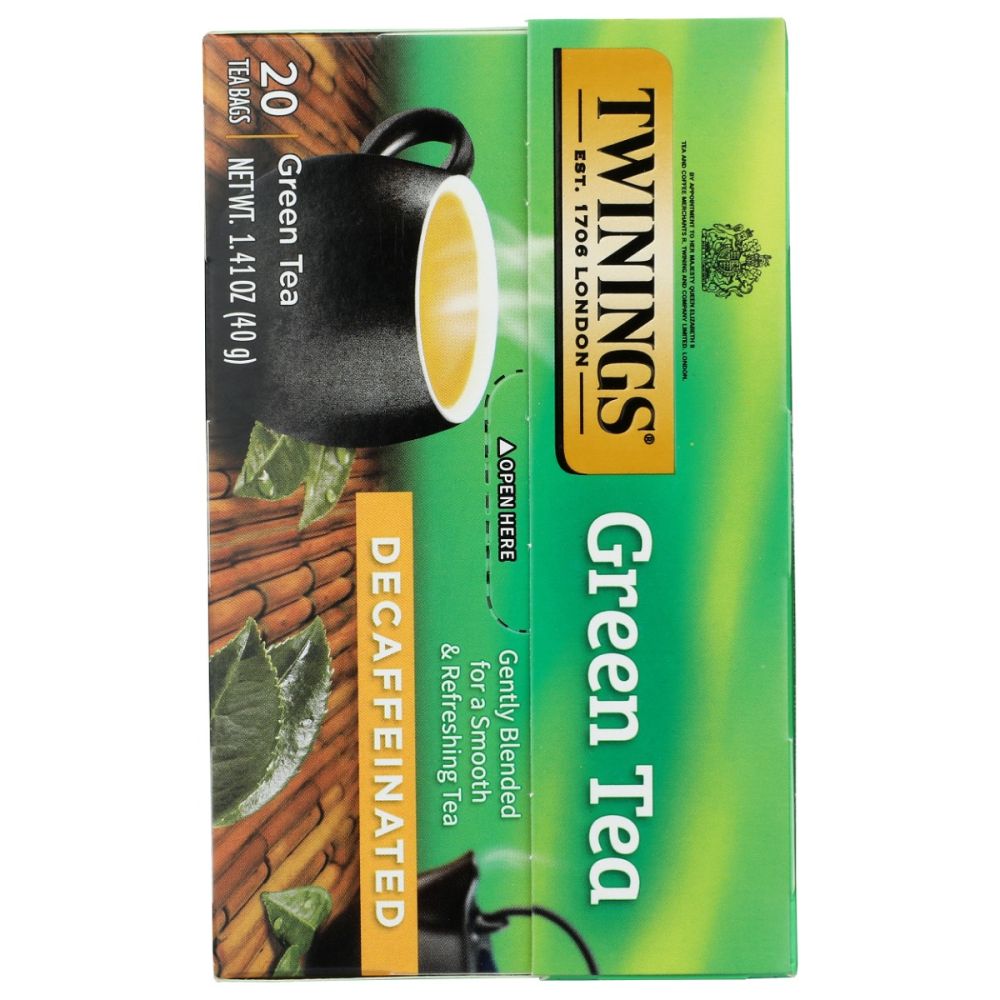 TWINING TEA: Green Decaf, 20 bg