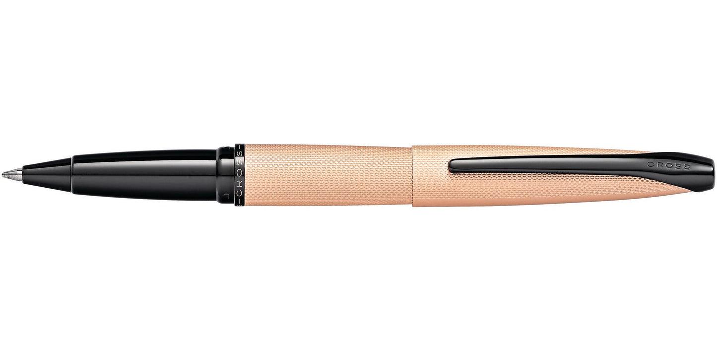 ATX® Brushed Rose Gold Rollerball Pen