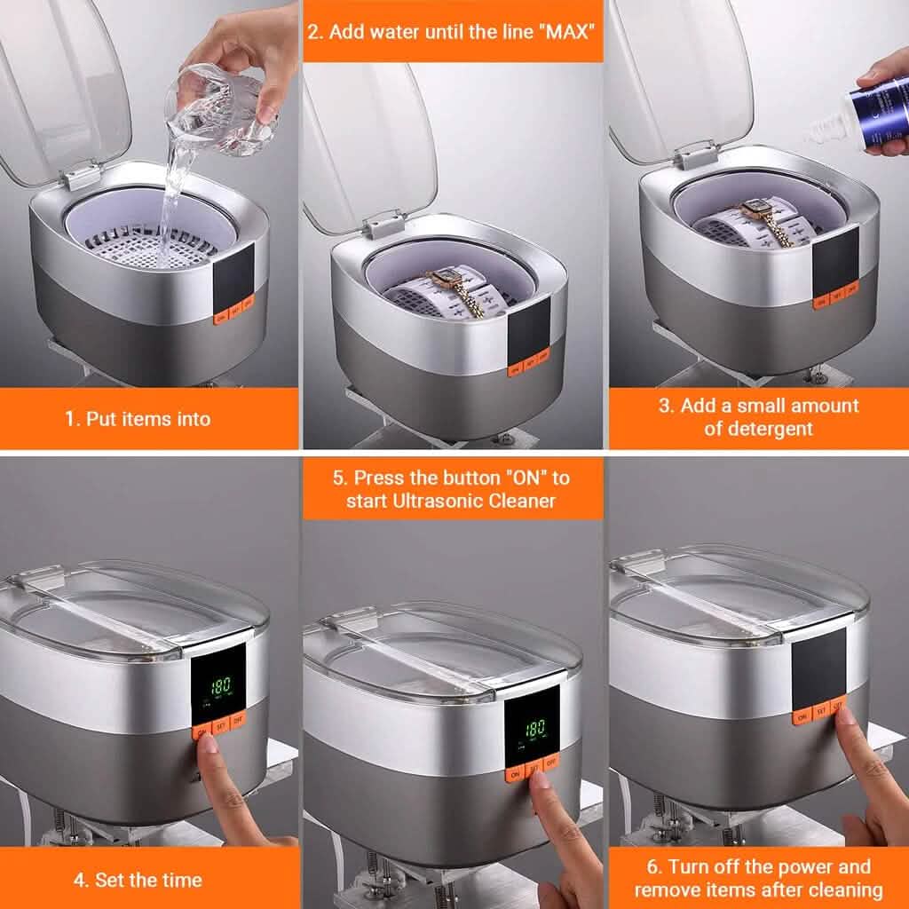 Tacklife Muc03 Ultrasonic Cleaning Machine