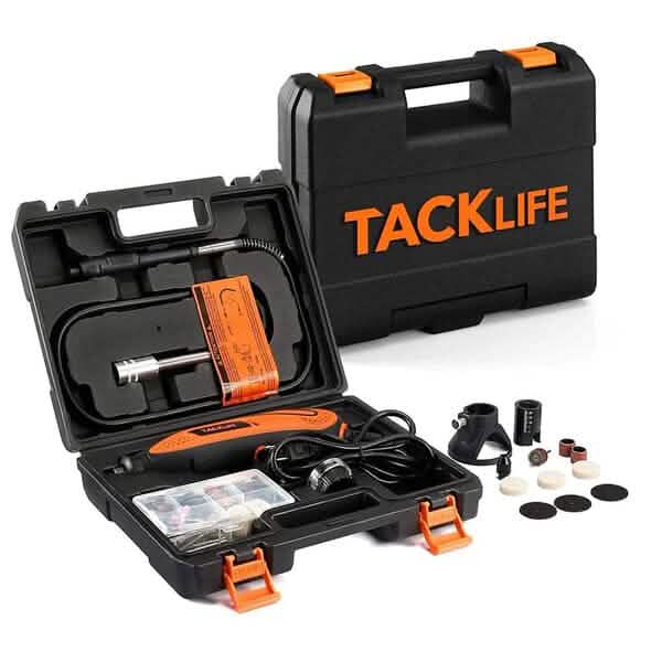 Outil rotatif Tacklife avec mandrin sans clé MultiPro amélioré RTD35ACL
