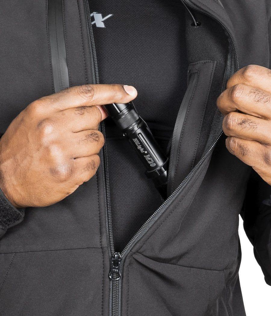 Tactical Jacket 2.0 with Body Armor - Mens EDC/CCW Windbreaker