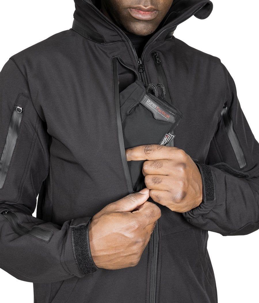 Tactical Jacket 2.0 with Body Armor - Mens EDC/CCW Windbreaker