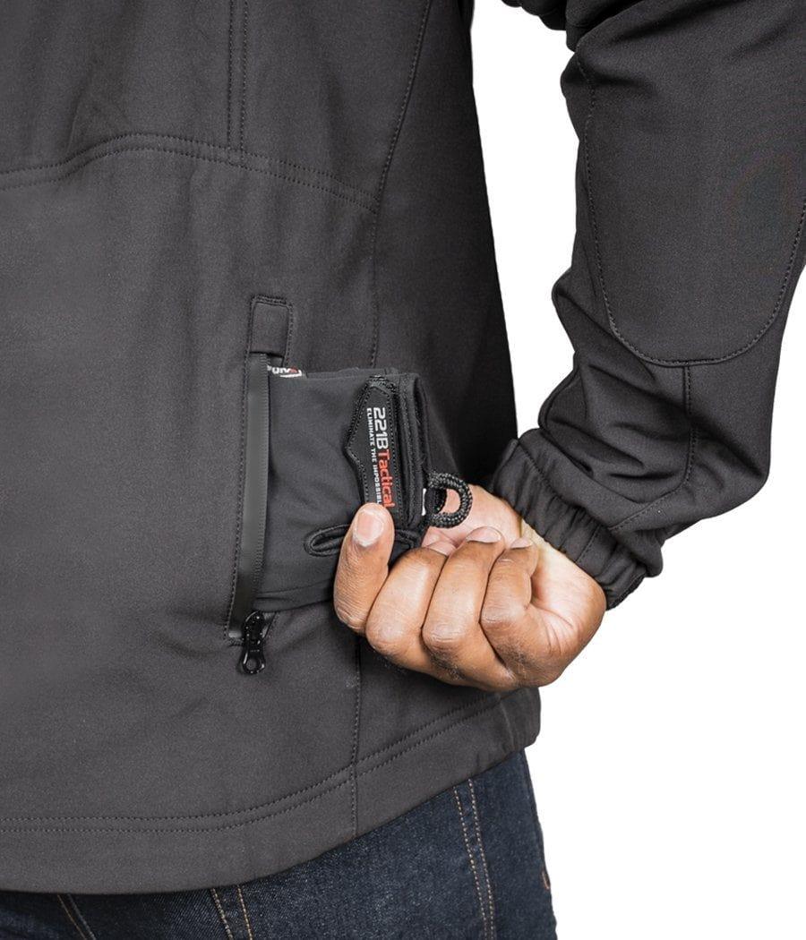 Tactical Jacket 2.0 with Body Armor - Mens EDC/CCW Windbreaker