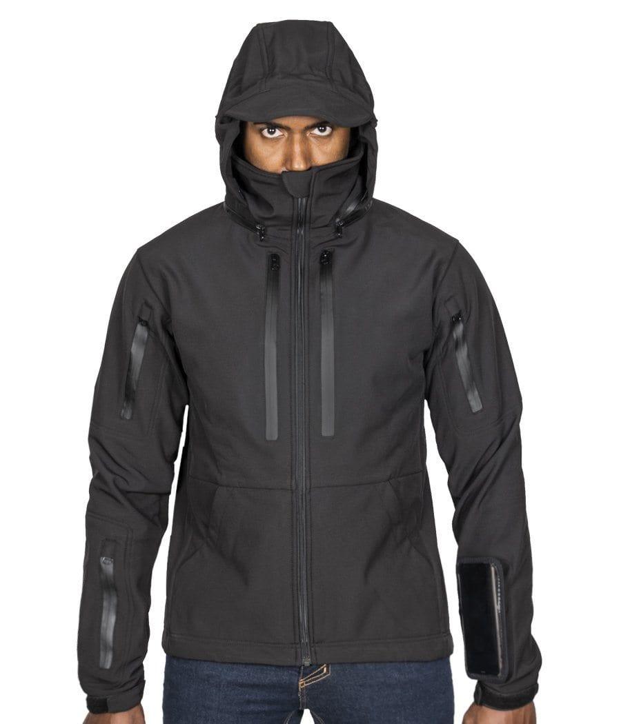 Tactical Jacket 2.0 with Body Armor - Mens EDC/CCW Windbreaker