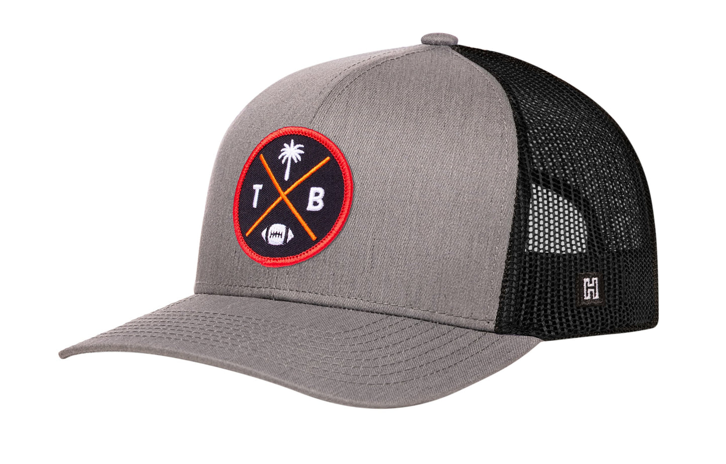 Tampa Bay Football Trucker Hat  |  TB X Snapback