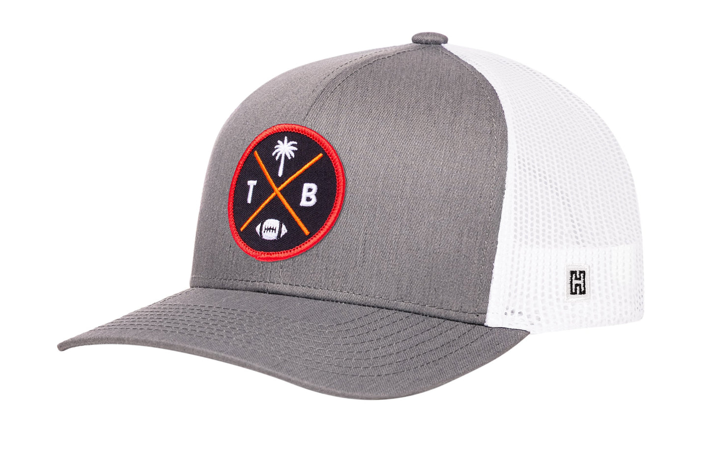 Tampa Bay Football Trucker Hat  |  TB X Snapback