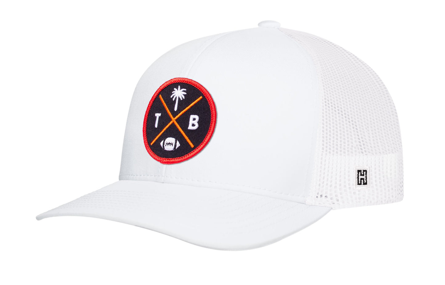 Tampa Bay Football Trucker Hat  |  TB X Snapback