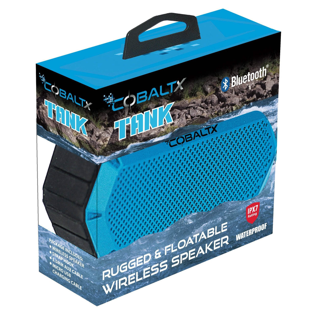 Tank Ipx7 Waterproof Rugged 10w Bluetooth Speaker - Assorted Styles