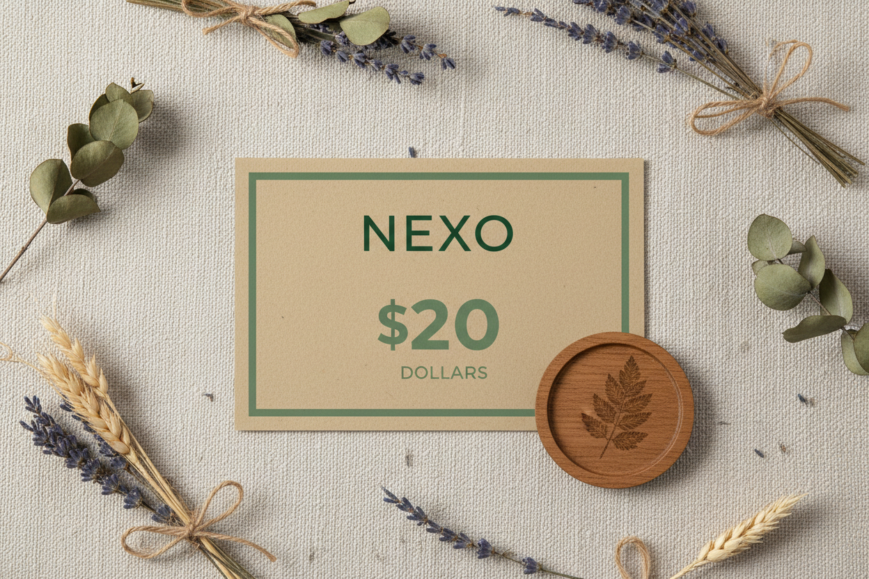 Tarjeta de regalo Nexo $20