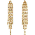 Tassel Linear Drop Earrings