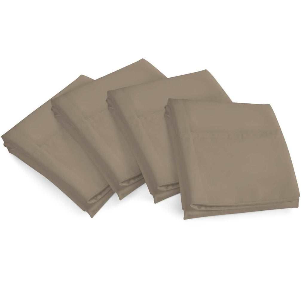 4-Piece Set: Bamboo Premium Ultra Soft Pillow Case - Assorted Sizes