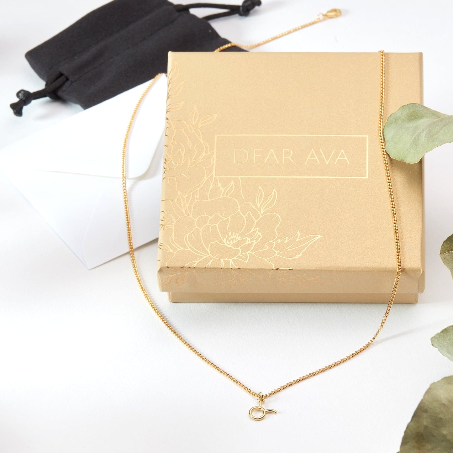 Taurus Zodiac Gift Necklace