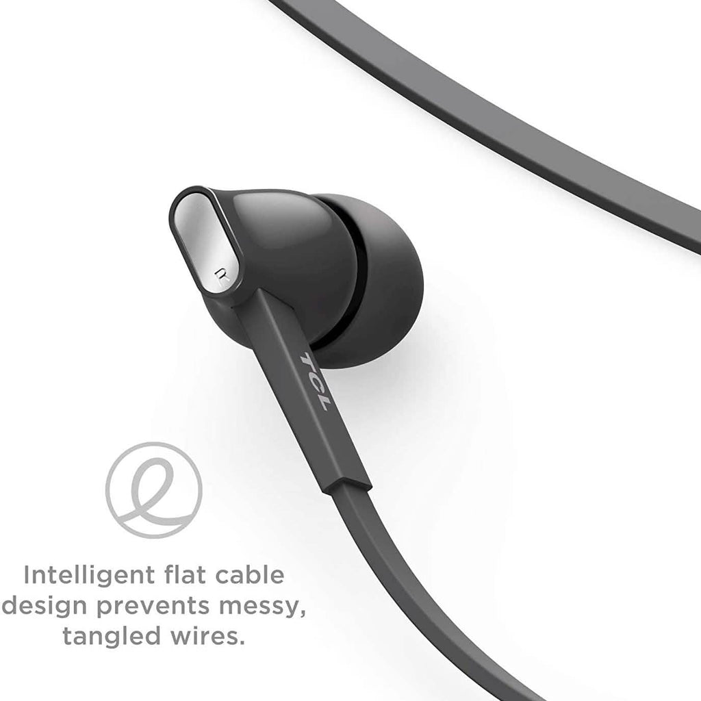 Écouteurs intra-auriculaires sans fil TCL MTRO100BT avec isolation du bruit et Bluetooth (Reconditionné)