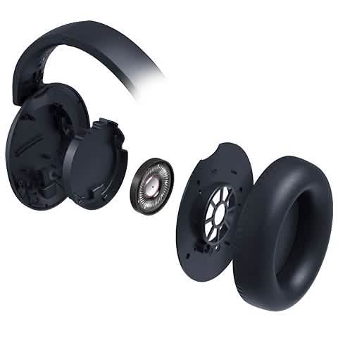 TCL On-Ear Noise Cancelling Hi-Ees Wireless Headphones With Built-in Mic