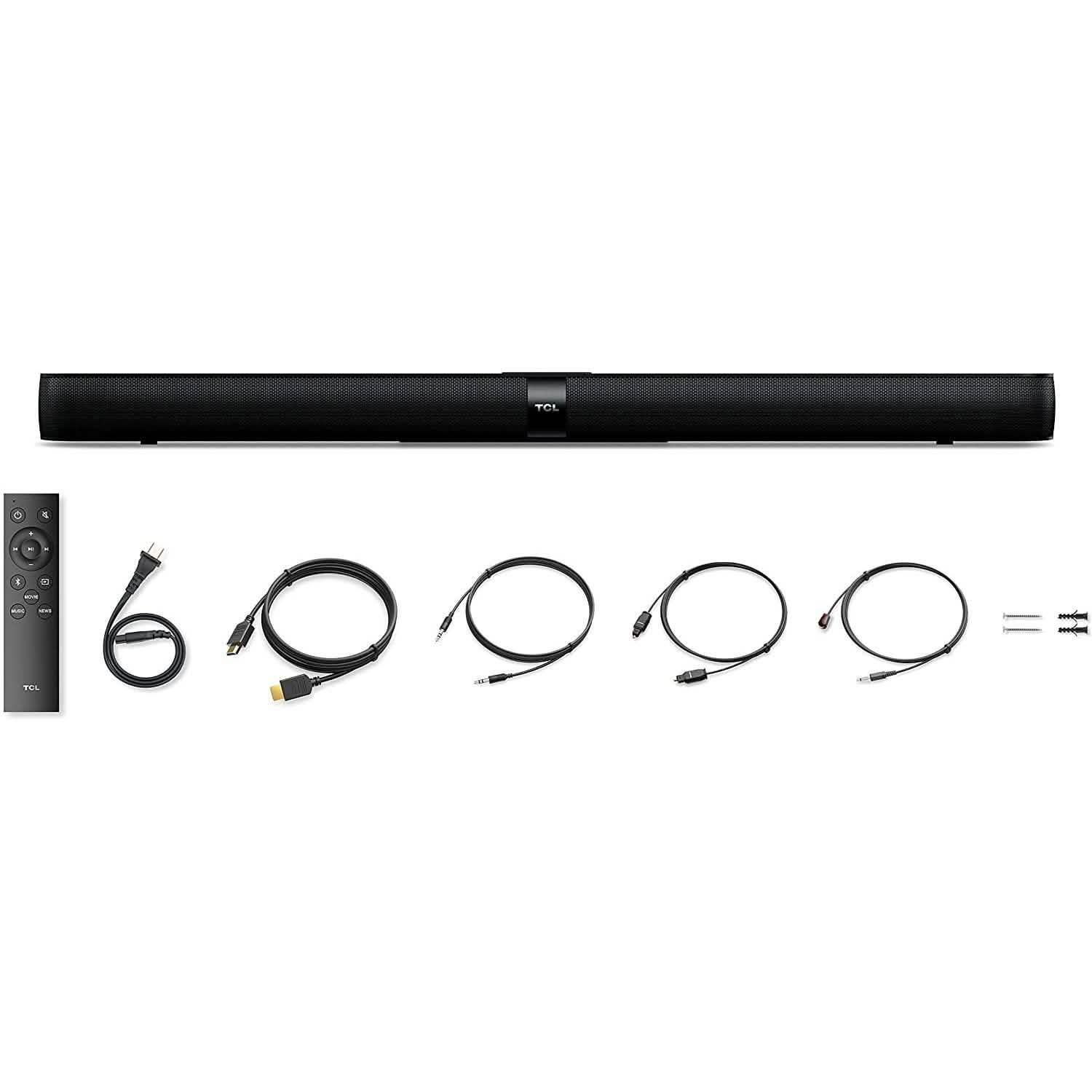 TCL TS7000 Alto 7 36 2.0 Channel Home Theater Sound Bar with Built-in Subwoofer (Refurbished)