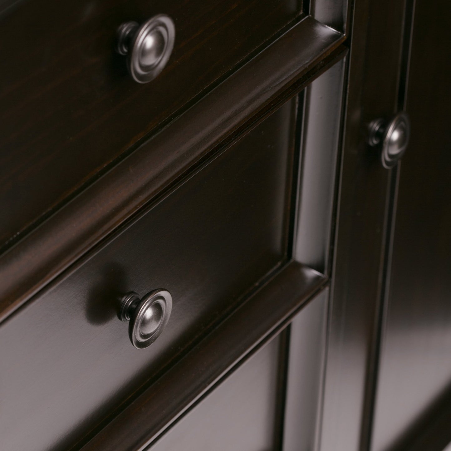 Amherst Medium Storage Cabinet - Hickory
