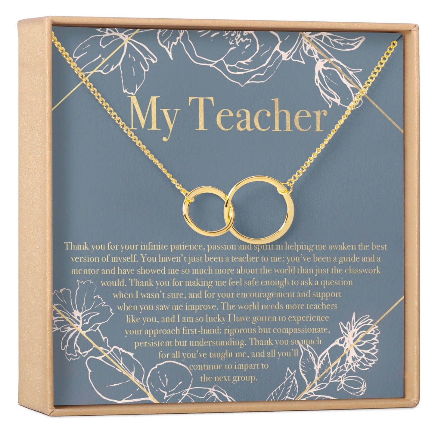 Teacher Necklace, Multiple Styles