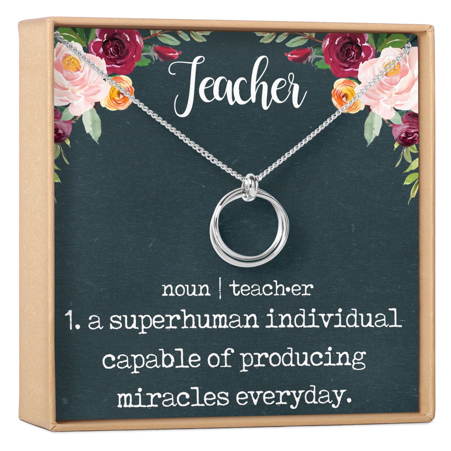 Teacher Necklace, Multiple Styles