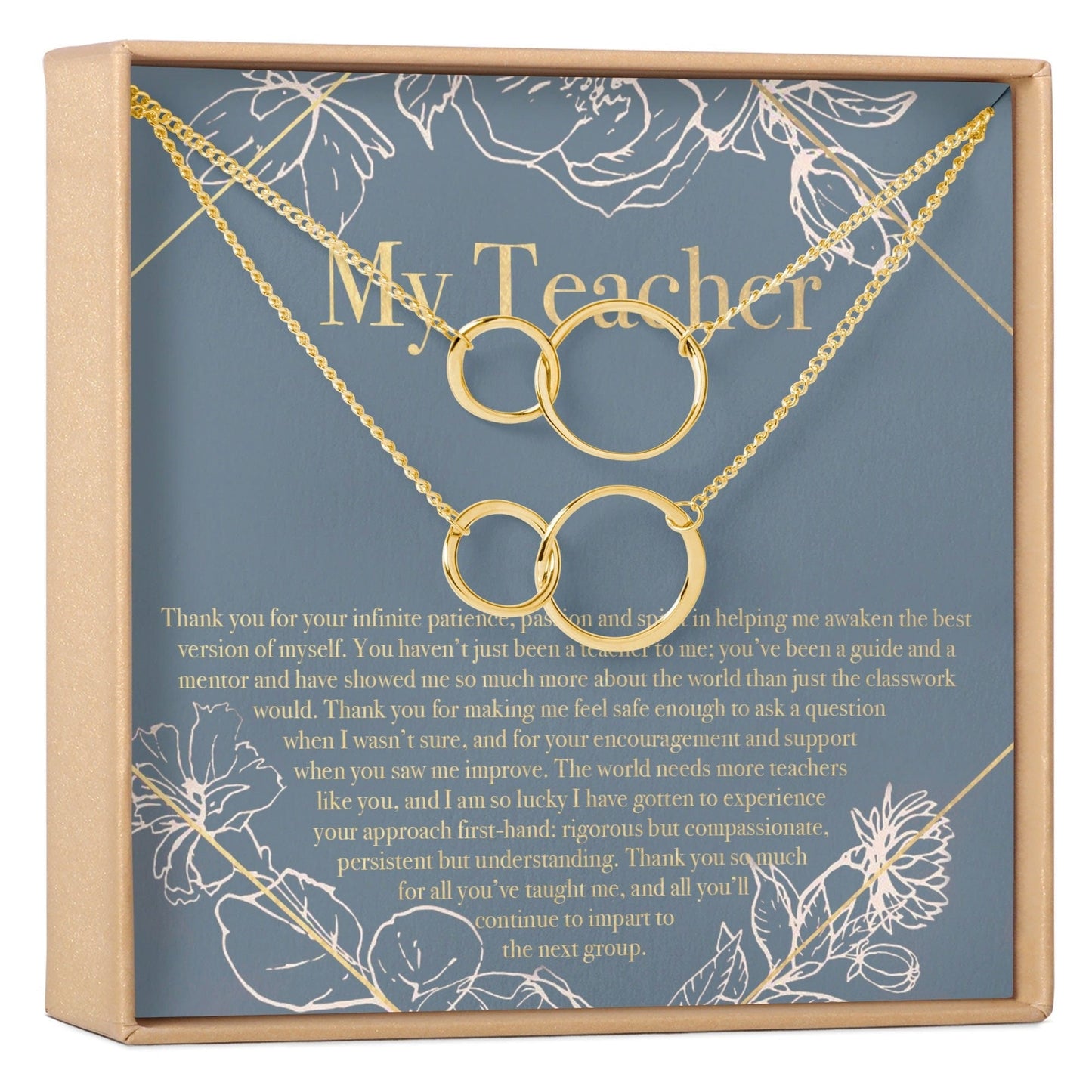 Teacher Necklace, Multiple Styles