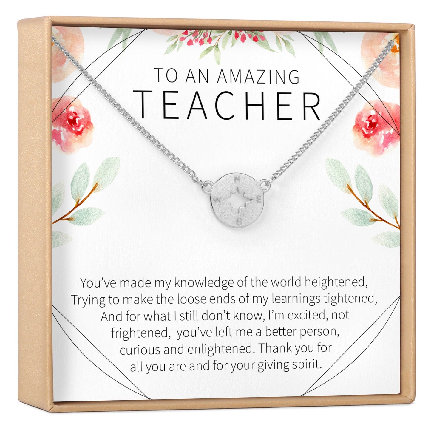 Teacher Necklace, Multiple Styles