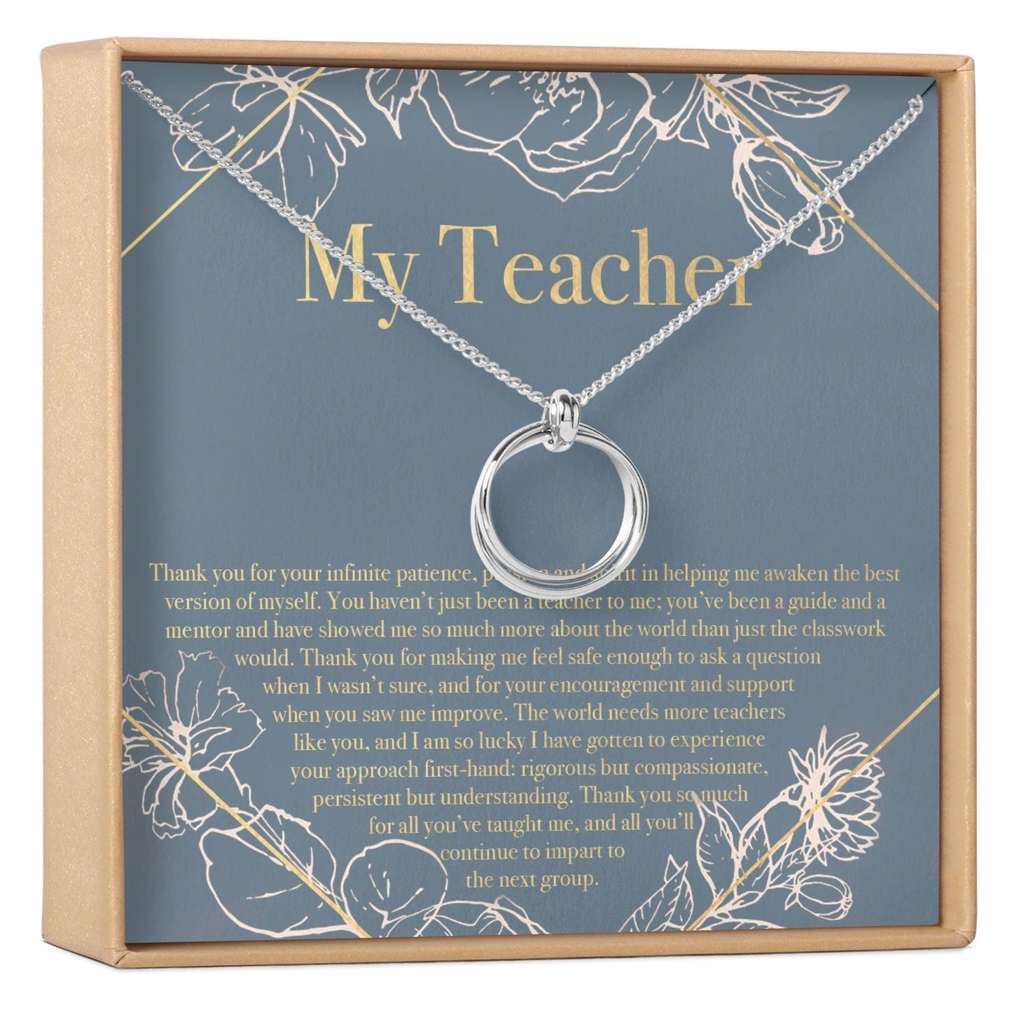 Teacher Necklace, Multiple Styles