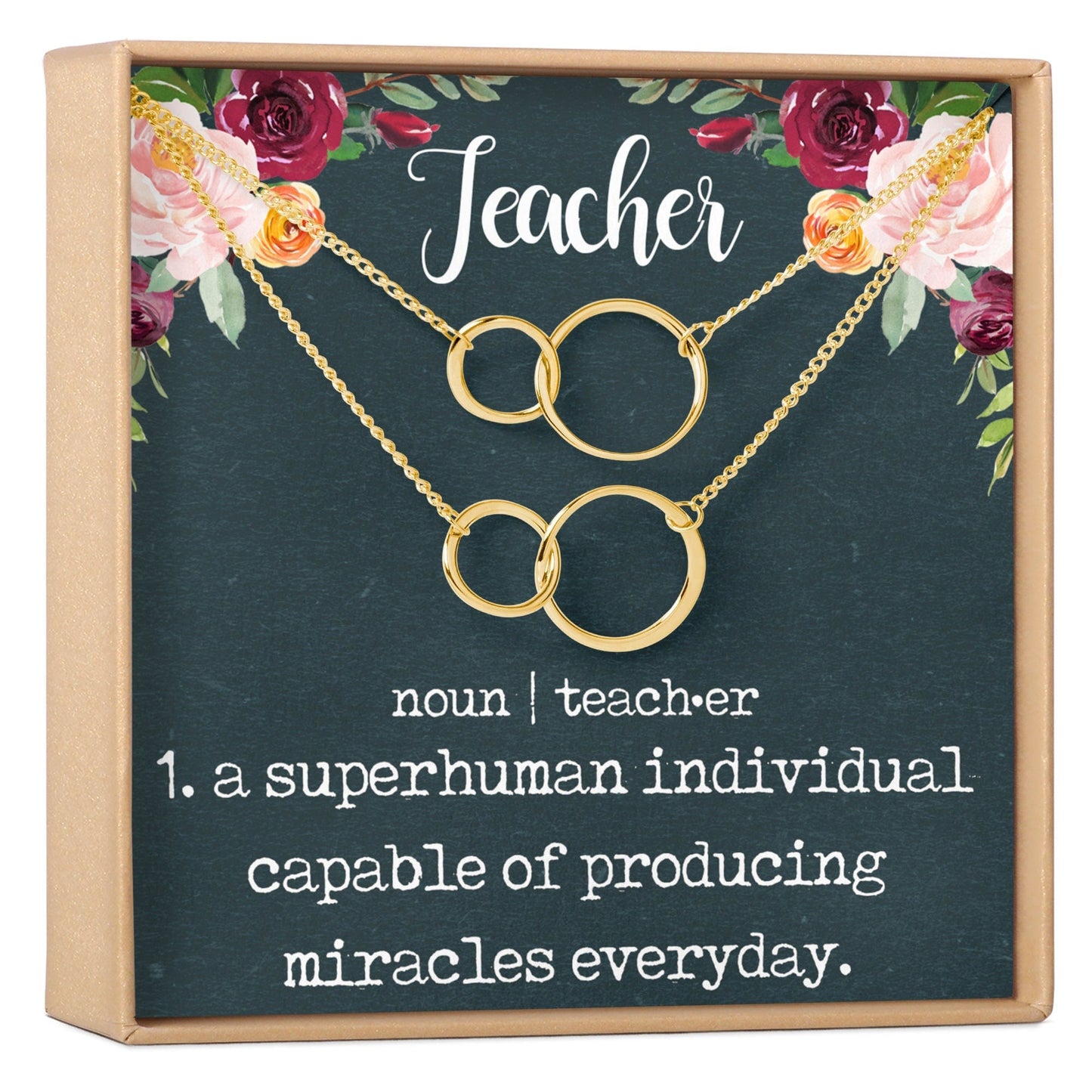 Teacher Necklace, Multiple Styles