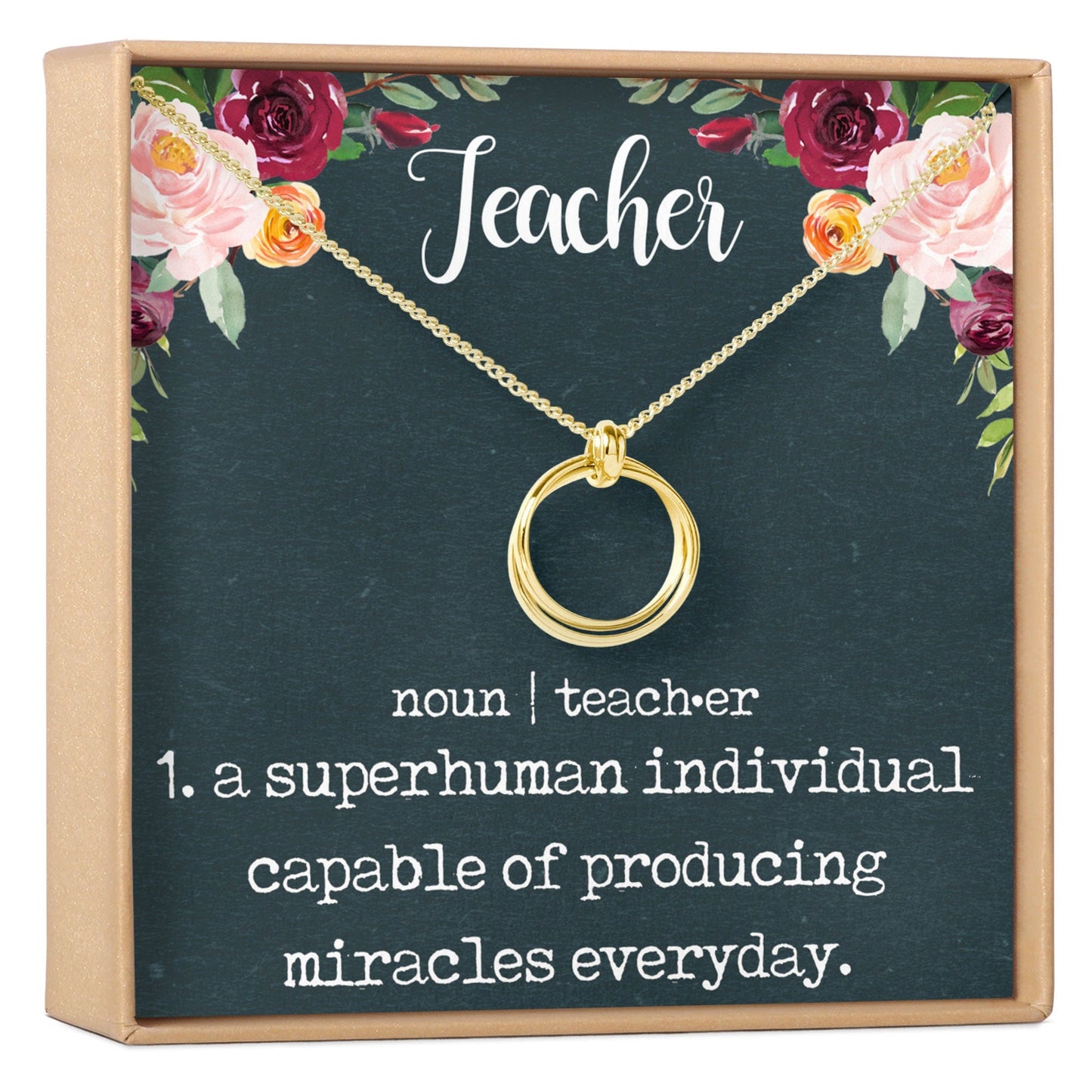 Teacher Necklace, Multiple Styles