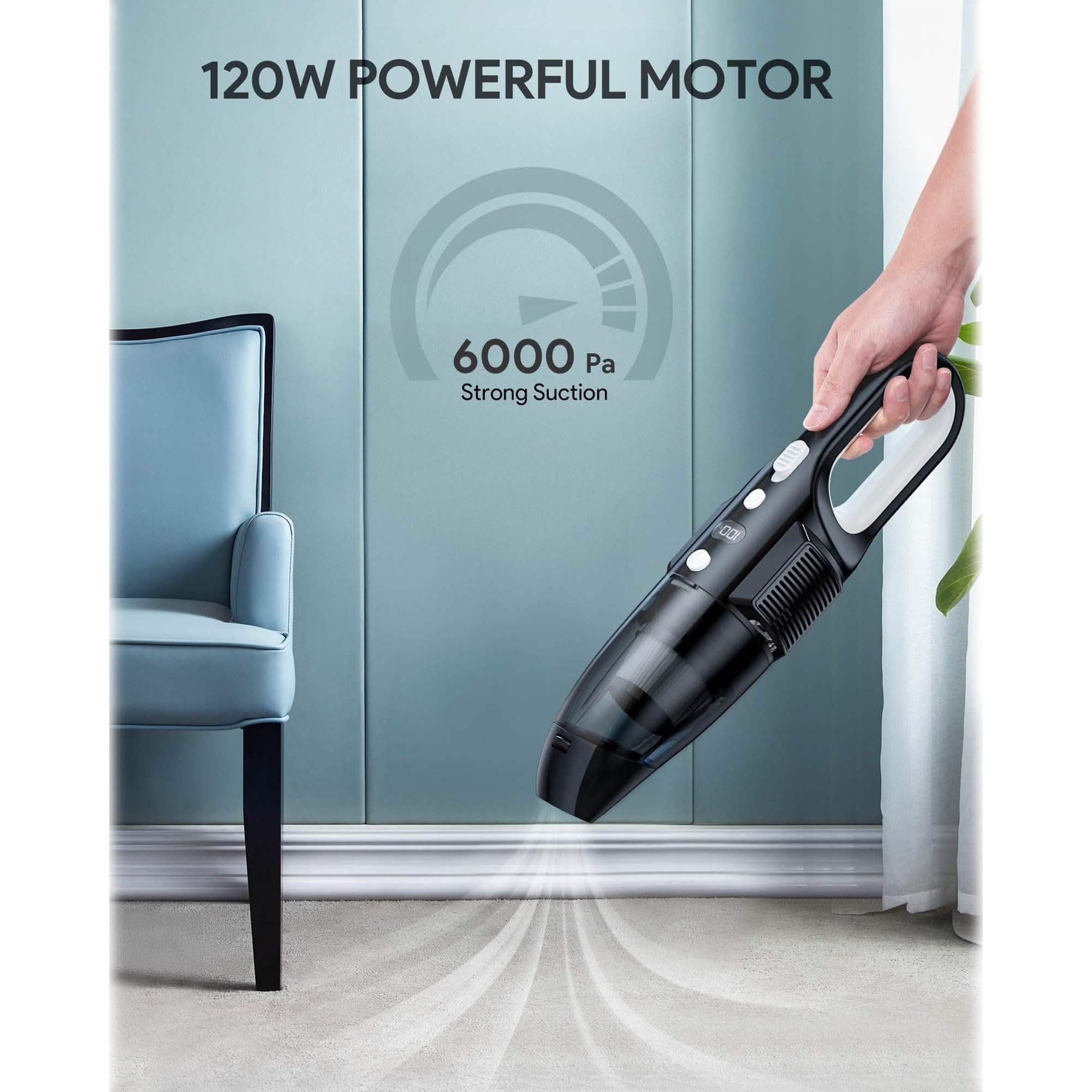 Techvilla Handheld Vacuum Cleaner