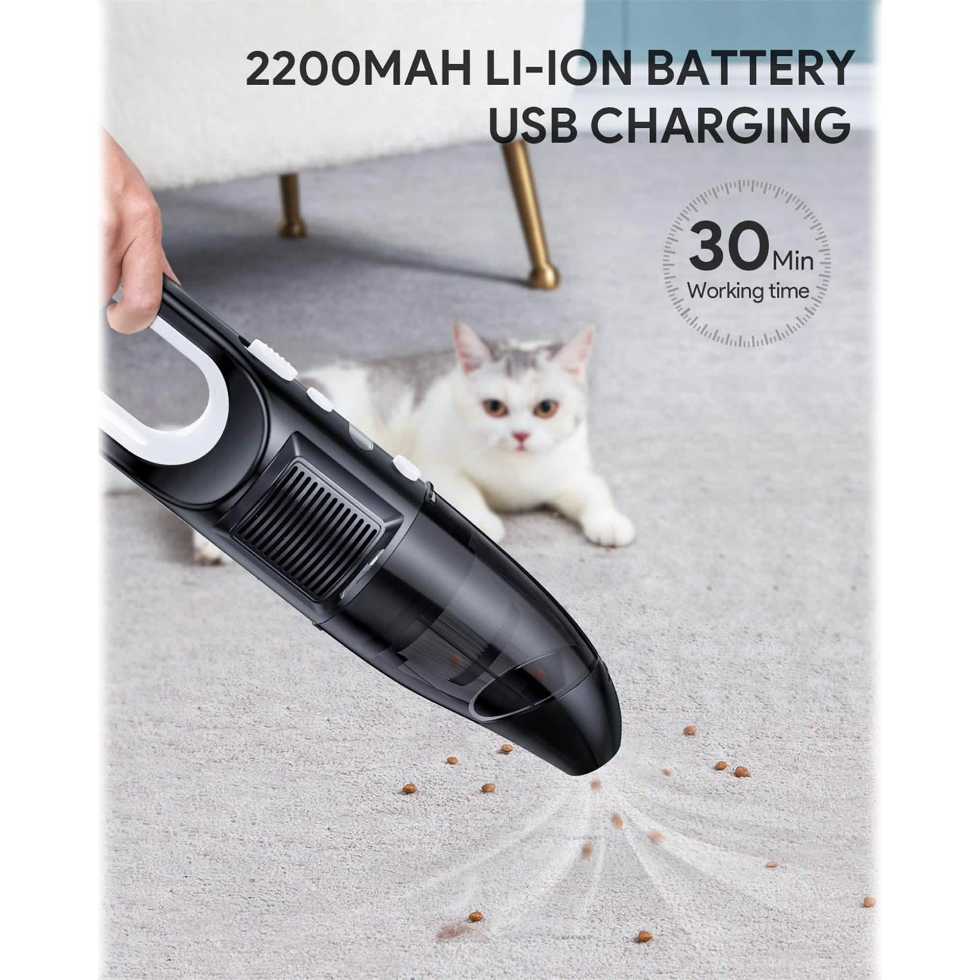 Techvilla Handheld Vacuum Cleaner