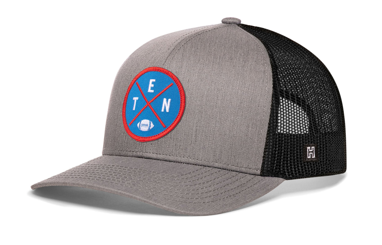 Tennessee Football Trucker Hat  |  Columbia Blue TEN X Snapback