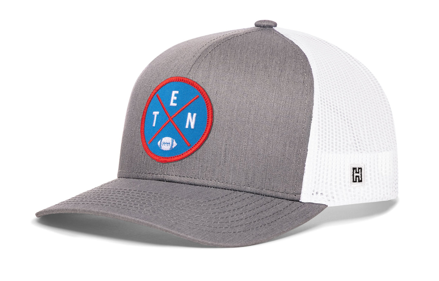 Tennessee Football Trucker Hat  |  Columbia Blue TEN X Snapback