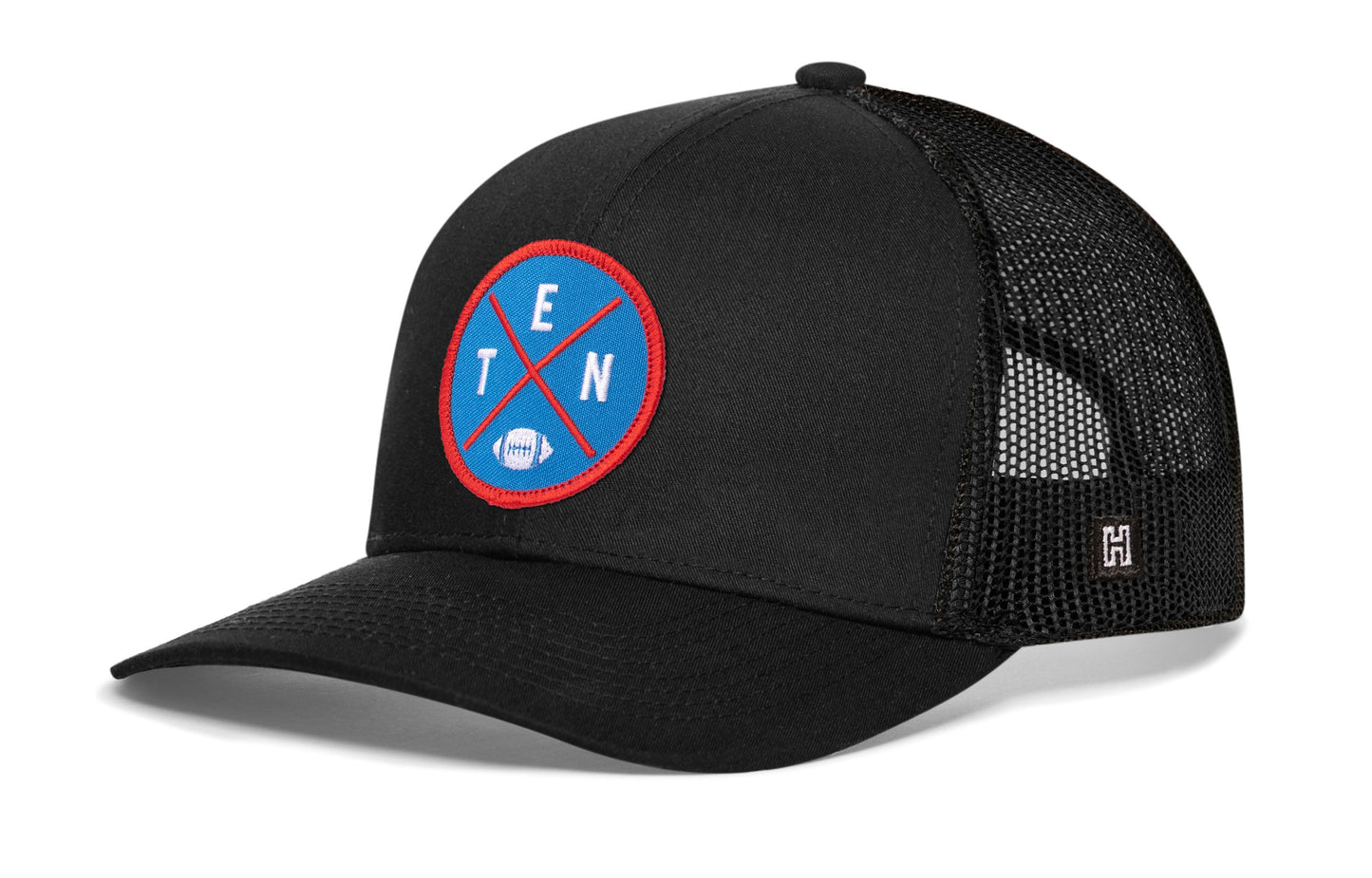 Tennessee Football Trucker Hat  |  Columbia Blue TEN X Snapback