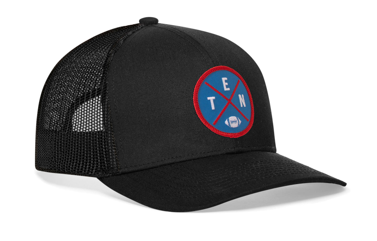 Tennessee Football Trucker Hat  |  Columbia Blue TEN X Snapback