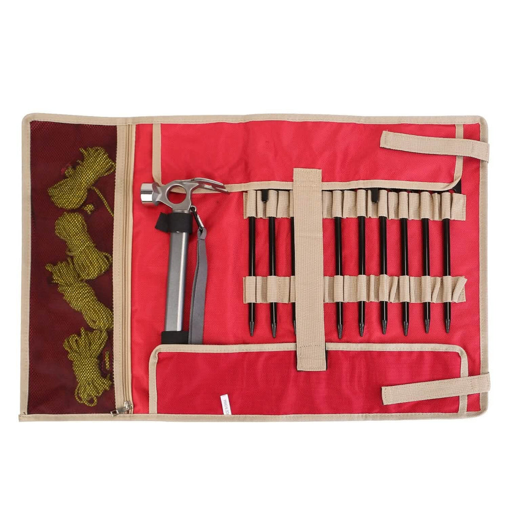 Kit marteau de camping et piquets de tente