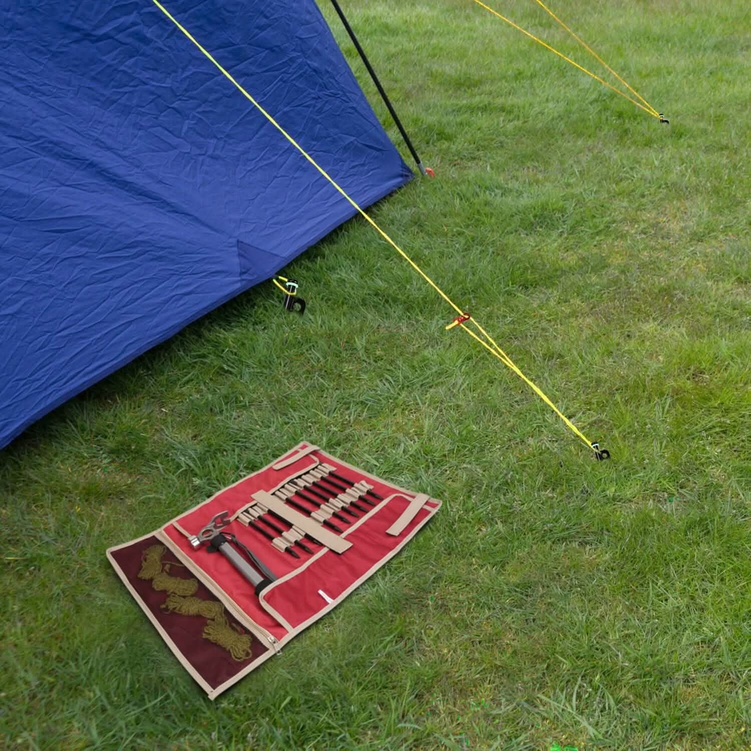 Kit marteau de camping et piquets de tente