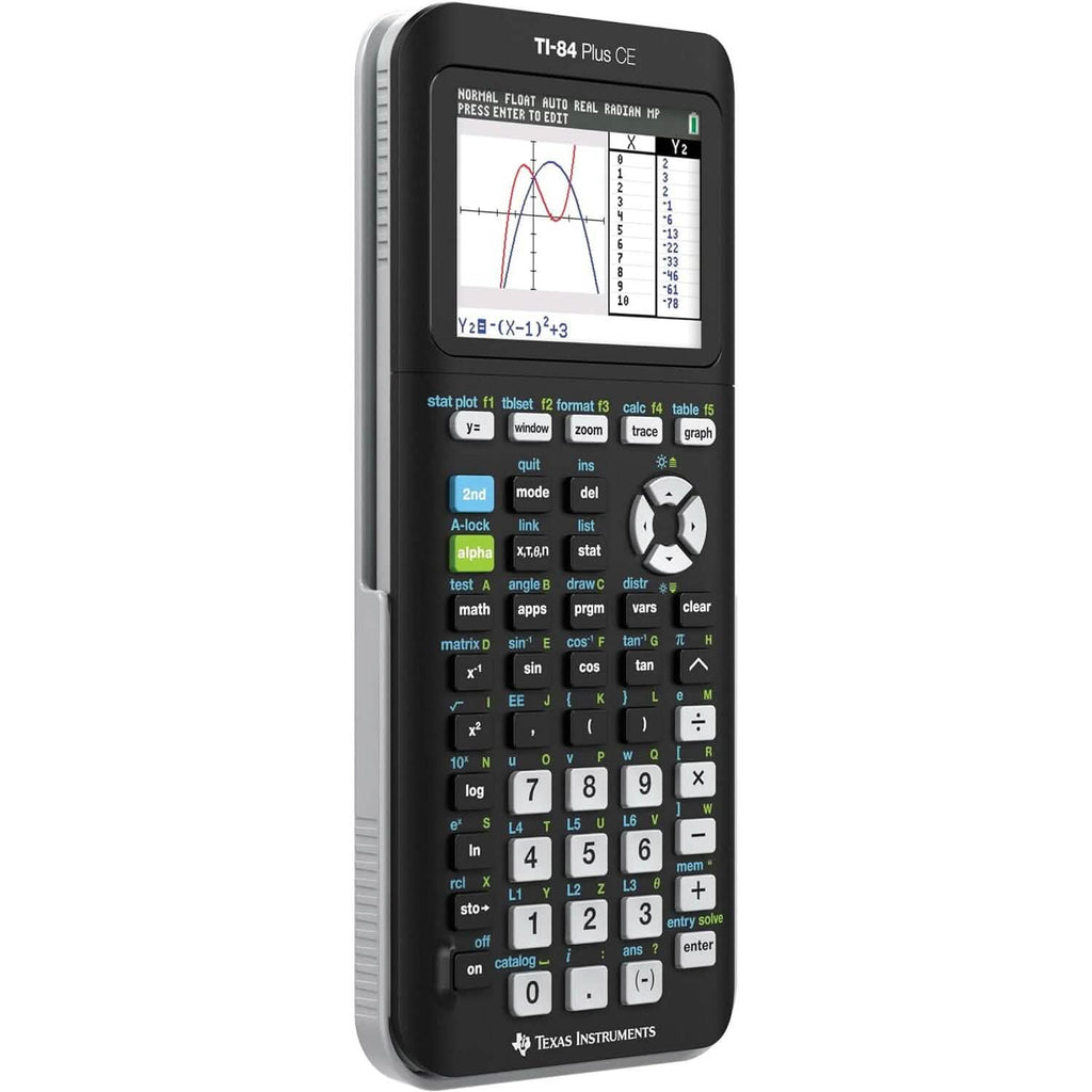 Texas Instruments TI-84 PLUS CE Graphing Calculator (84PLCE/PWB/2L1/A) (Refurbished)
