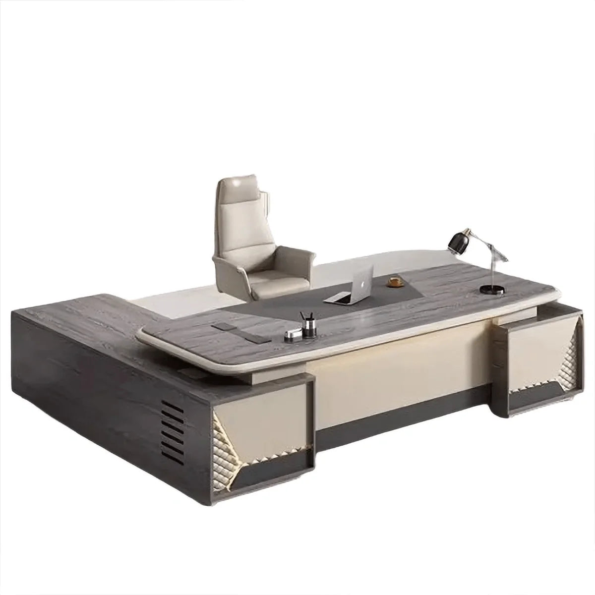 Fairwyn · Modern L-Shaped Executive Desk