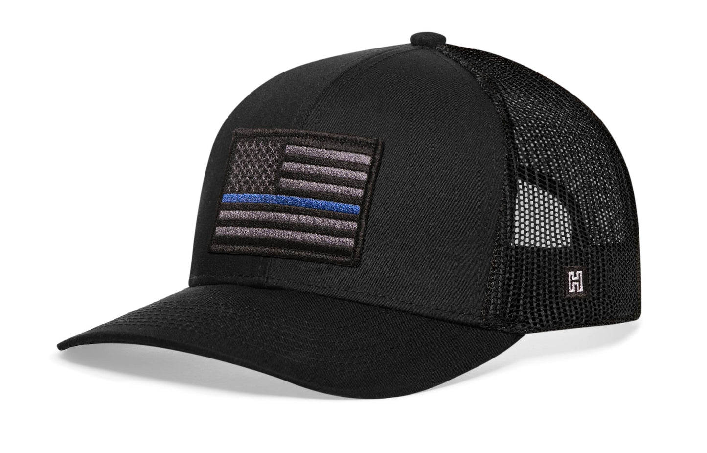 Thin Blue Line Trucker Hat  |  Police Tactical Snapback